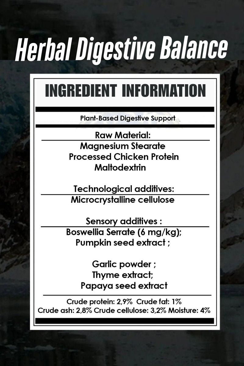 Herbal Digestive Balance Servings for Cats | Plant-Based Botanical Formula · 2 Servings