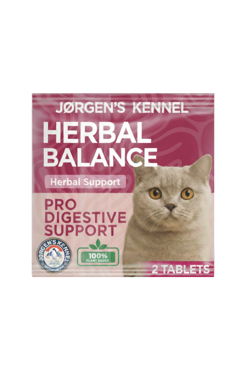 Herbal Digestive Balance Servings for Cats | Plant-Based Botanical Formula · 2 Servings