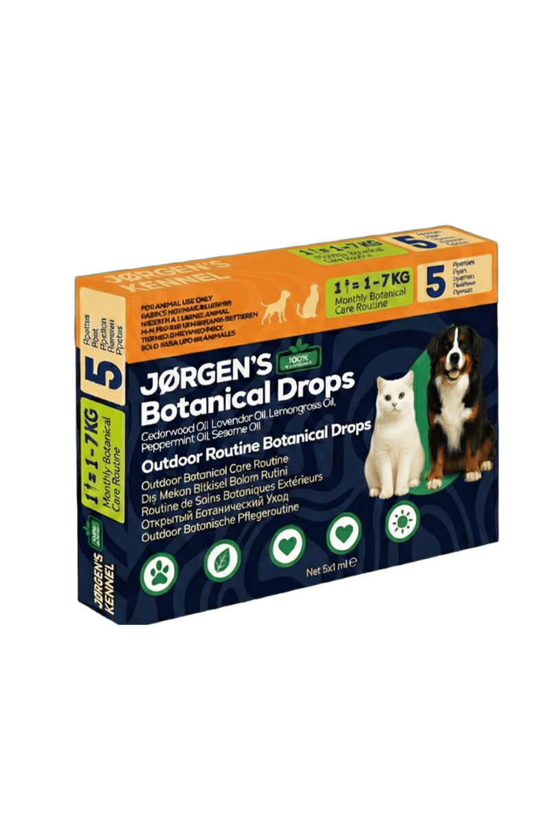 Outdoor Routine Botanical Drops for Cats & Dogs | 5×1 ml