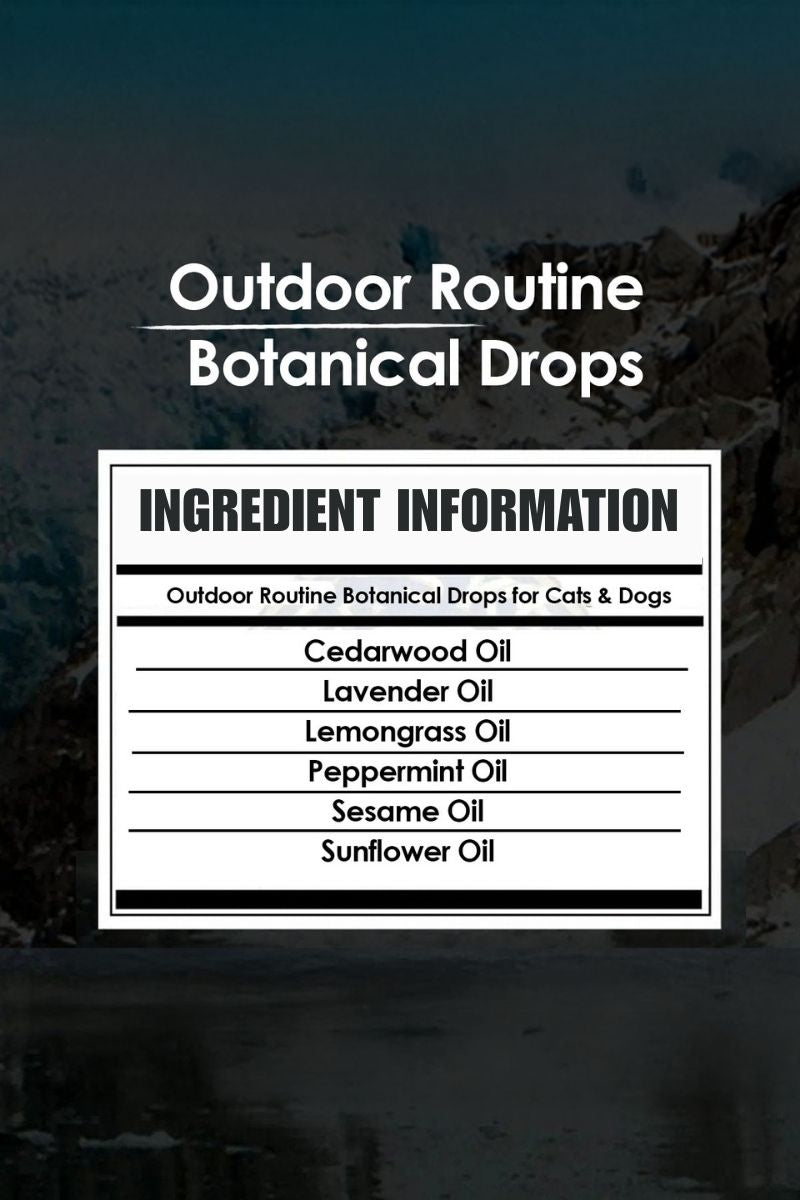 Outdoor Routine Botanical Drops for Cats & Dogs | 5×1 ml