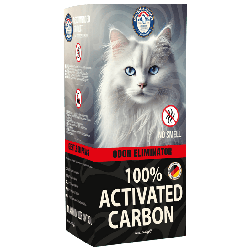 Activated Charcoal Cat Litter Deodorizer 200g | Ammonia Odor Control