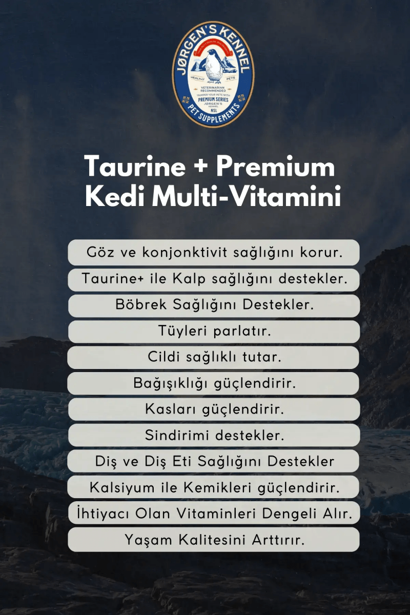 Taurine+ Cat Multivitamin Paste | High Taurine + 12 Vitamins (200gr)