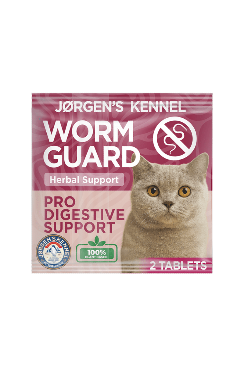 Internal Parasite Herbal Support for Cats (2 Tablets) | Plant-Based Digestive Support