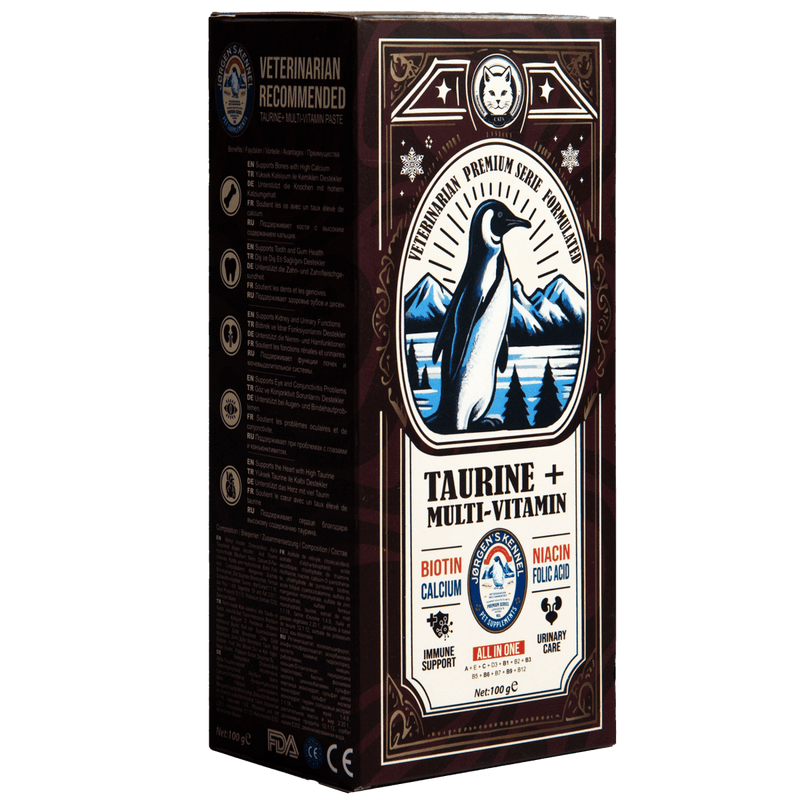 Taurine+ Cat Multivitamin Paste | High Taurine + 12 Vitamins (200gr)