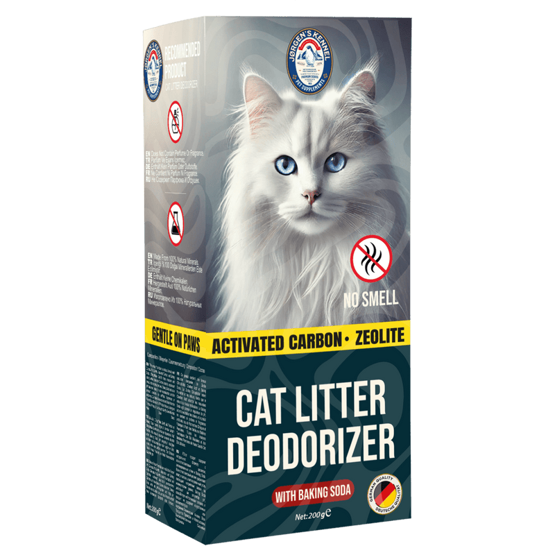 Zeolite + Activated Charcoal Cat Litter Deodorizer 200g | Unscented Odor Control